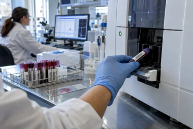 immagine di repertoria di un laboratorio di analisi cliniche
